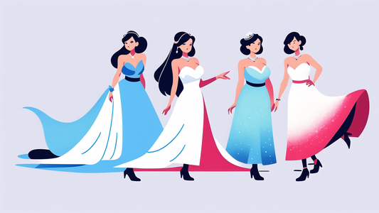 ball gown skirts and tops