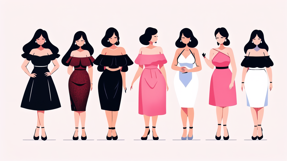 evening off shoulder dress
