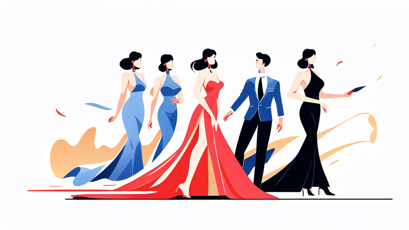 aesthetic evening gown