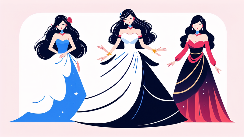 girls' ball gown dresses