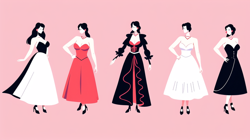 corset evening dress