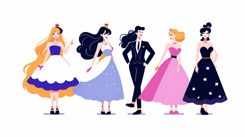 princess party dress