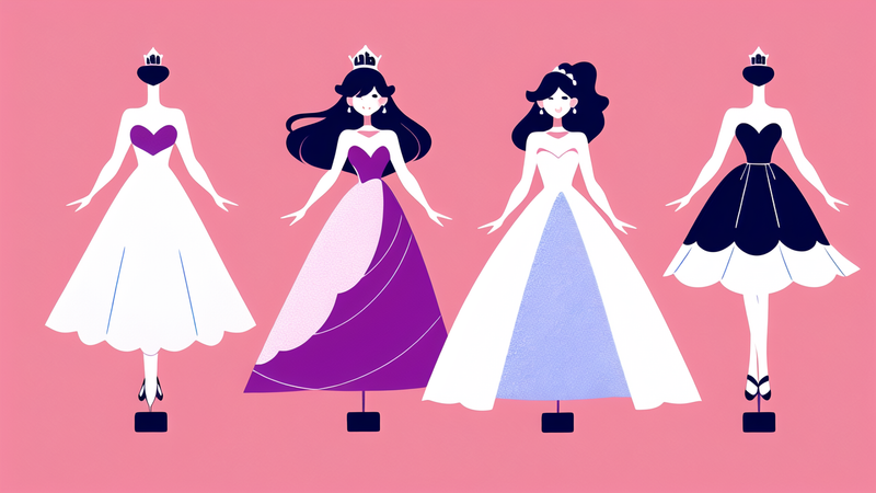 girls' ball gown dresses