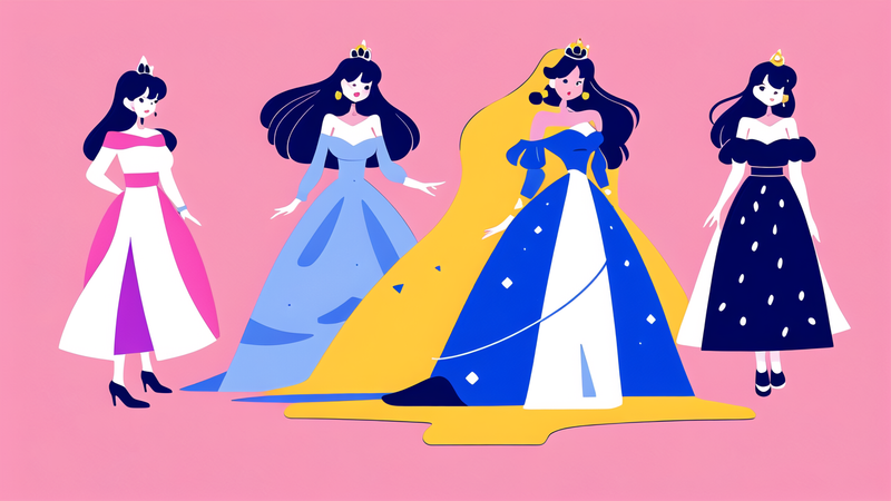 princess party dress
