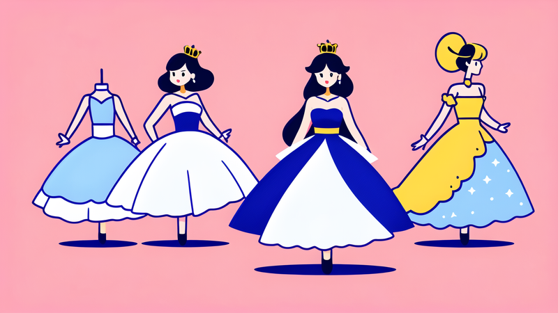 princess party dress