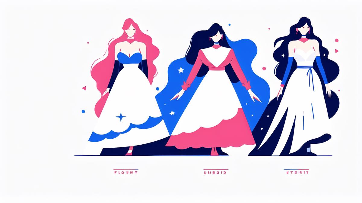 aesthetic evening gown