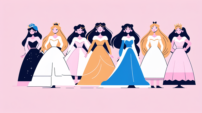 princess party dress