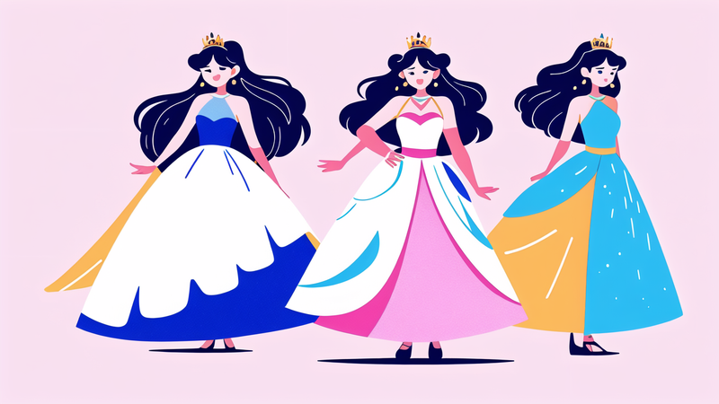 girls' ball gown dresses