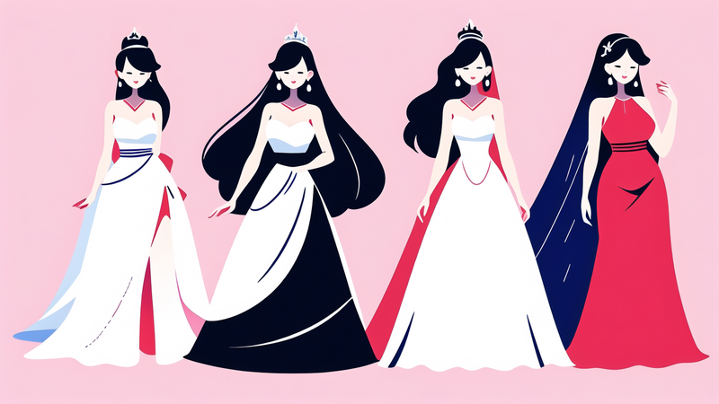 ball gown skirts and tops