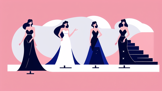 aesthetic evening gown