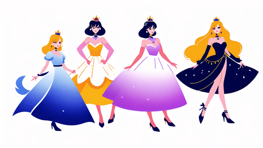 princess party dress