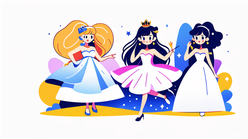 princess party dress