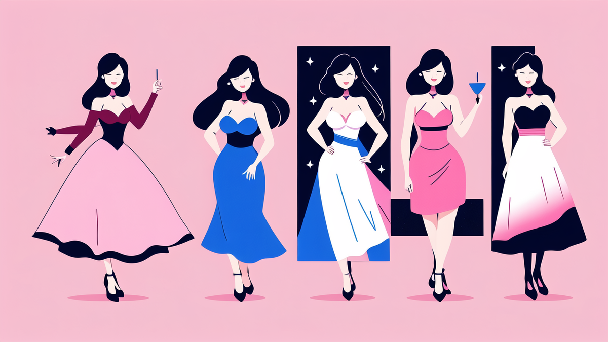 corset evening dress