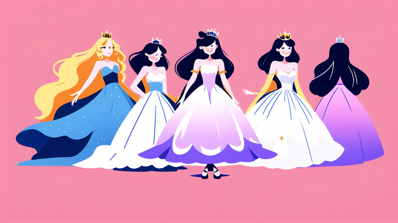 princess party dress