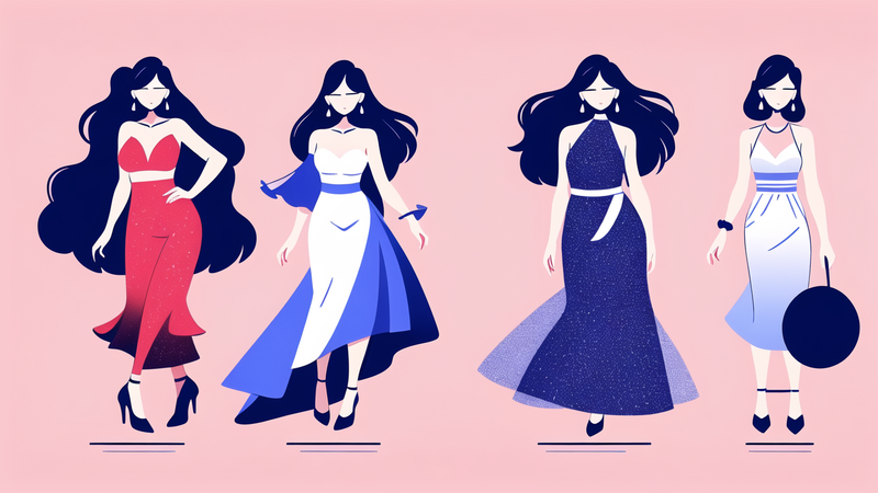aesthetic evening gown