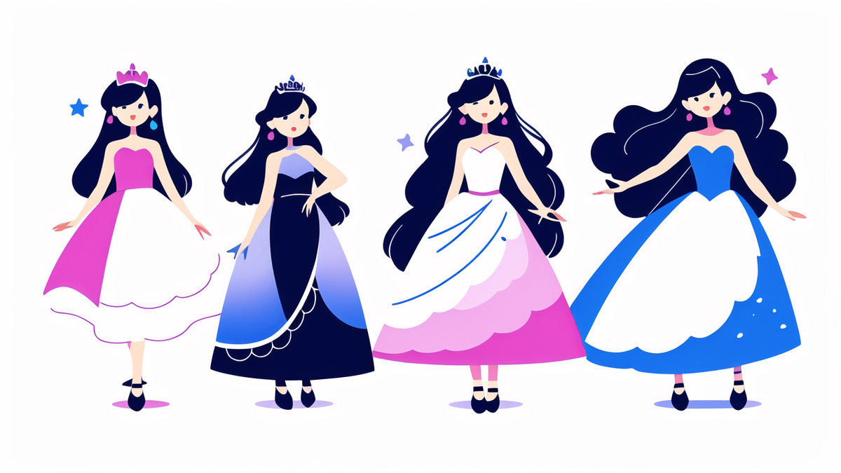 girls' ball gown dresses
