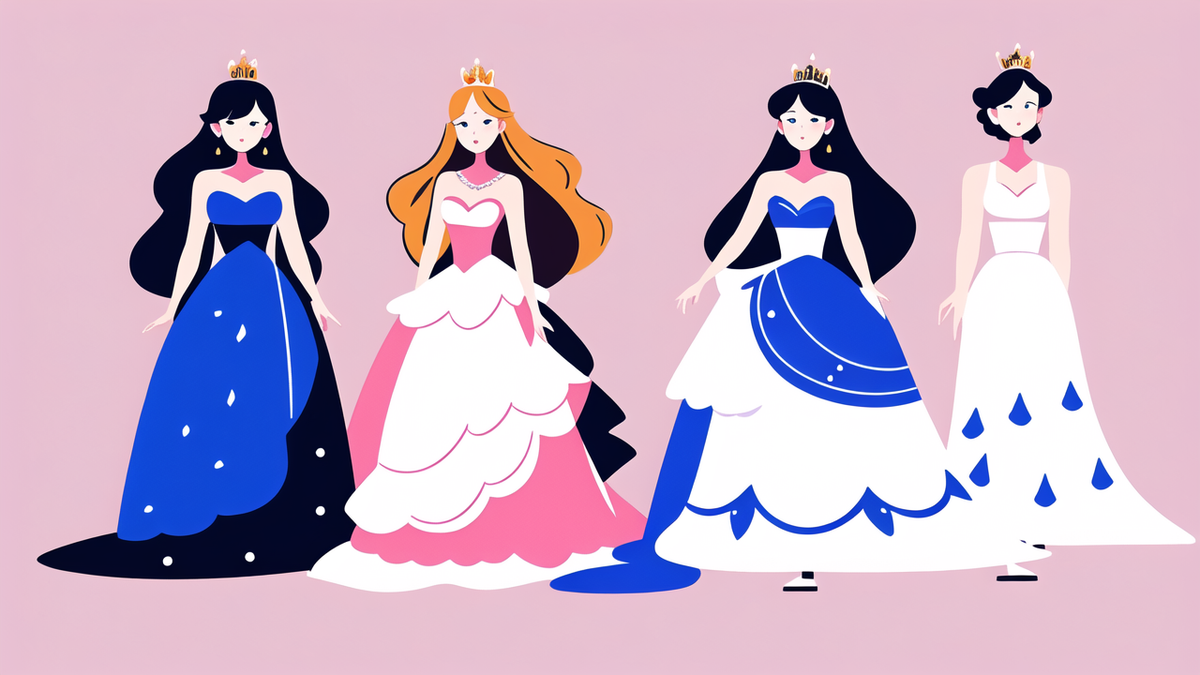 princess party dress