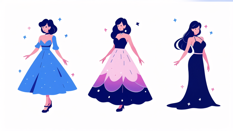 girls' ball gown dresses