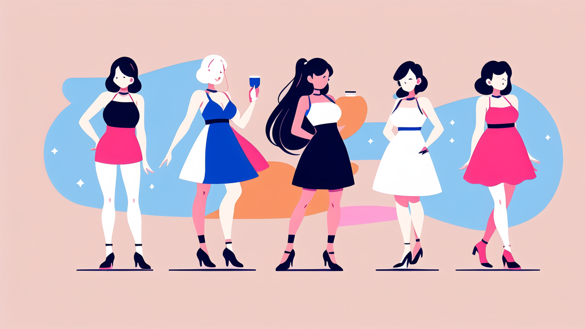 evening short dresses
