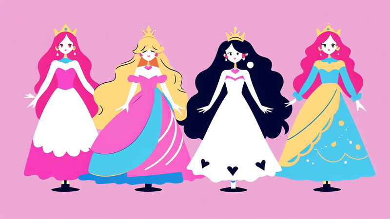 princess party dress