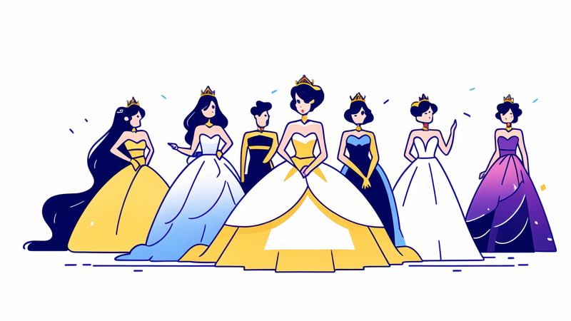 princess party dress