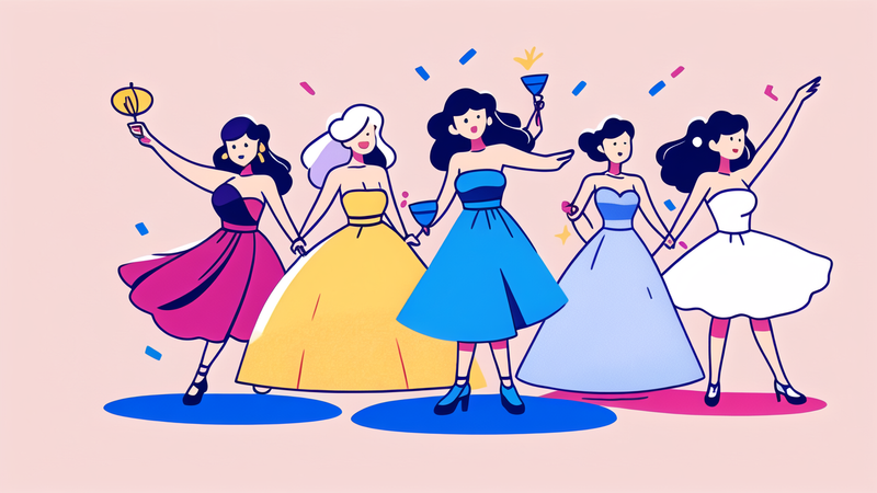 ball gown bridesmaid dresses