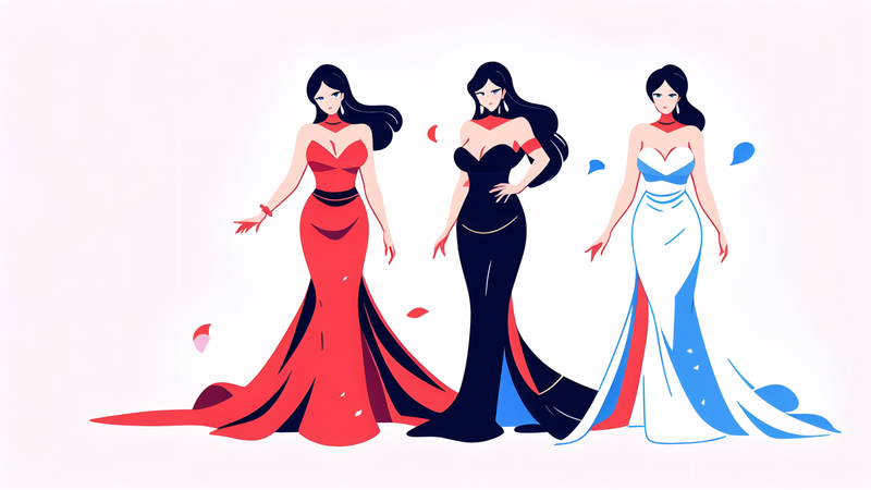 prom dress sleves