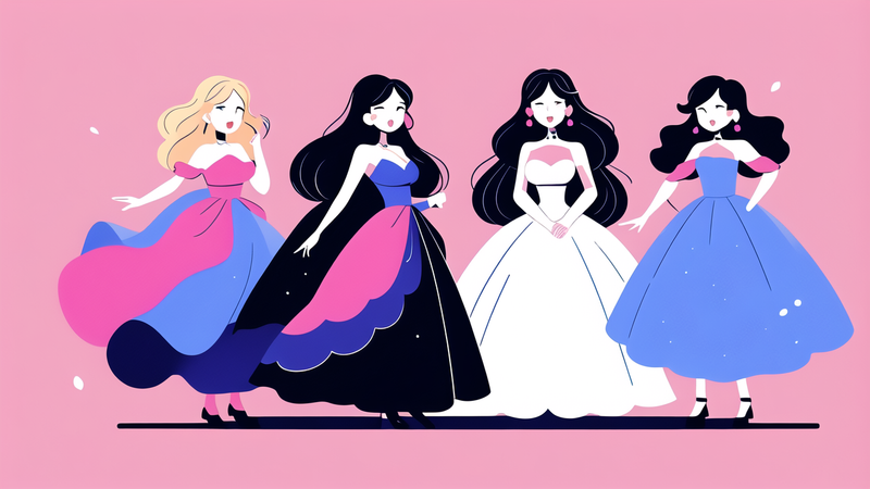 girls' ball gown dresses
