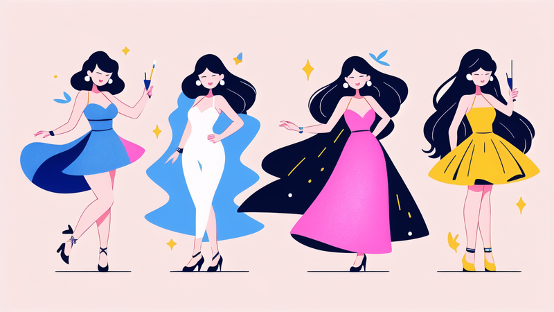 evening short dresses