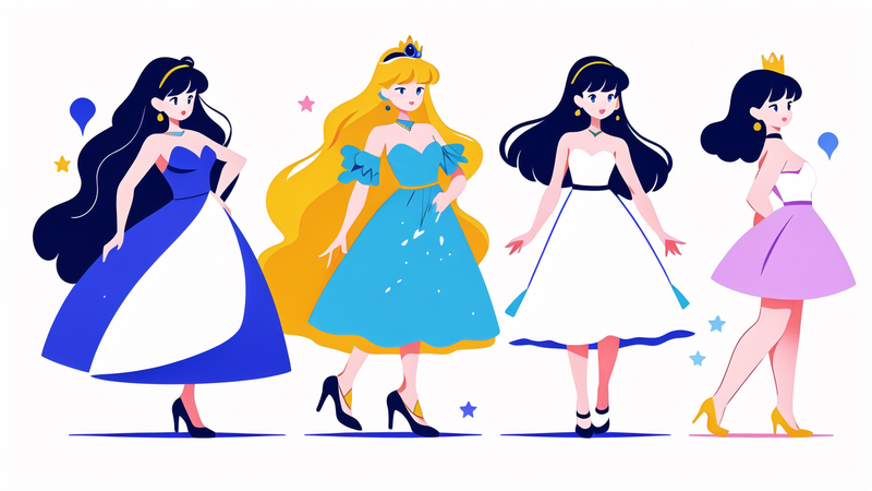 girls' ball gown dresses