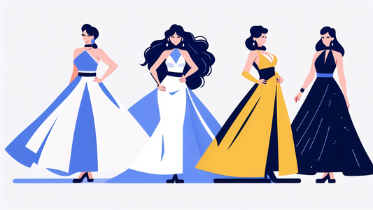 aesthetic evening gown
