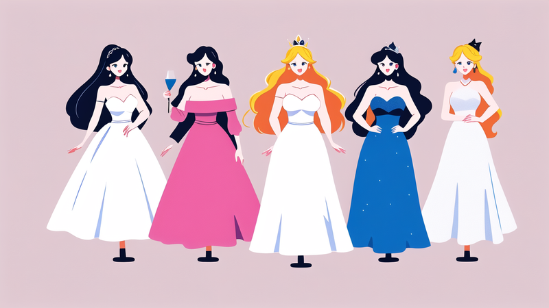 princess party dress