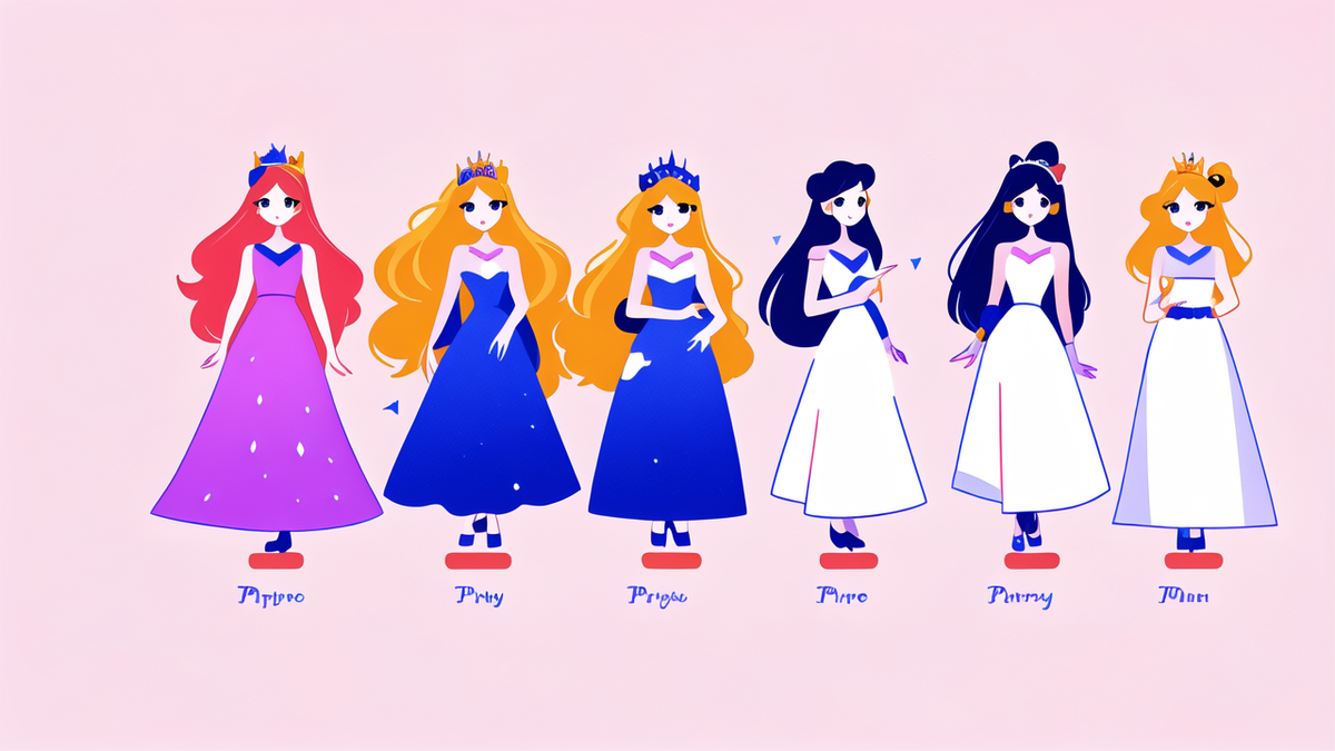 princess party dress
