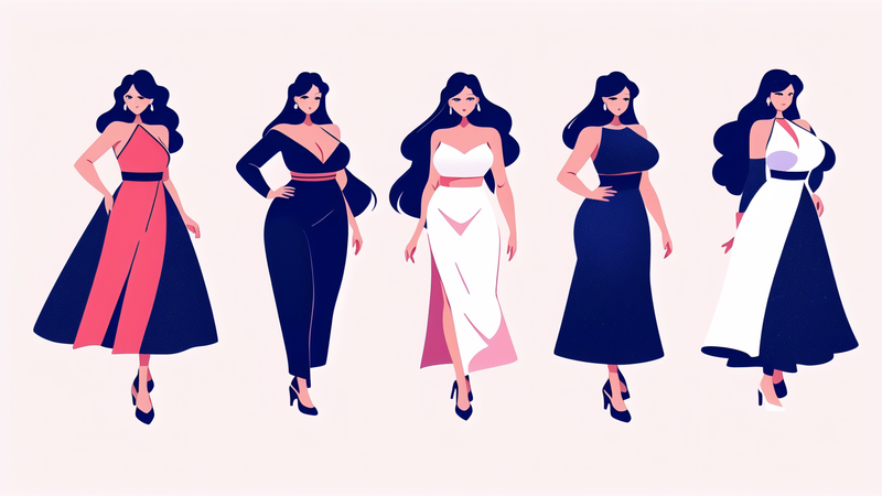 aesthetic evening gown