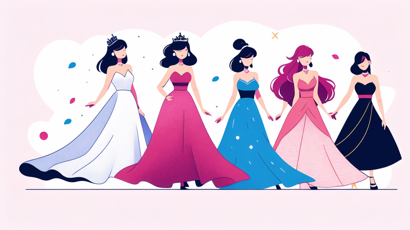 girls' ball gown dresses