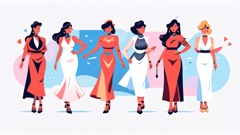 aesthetic evening gown