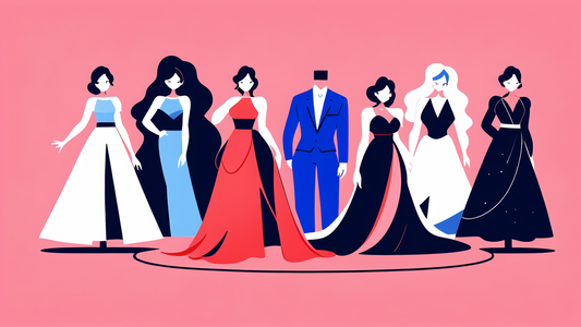 aesthetic evening gown