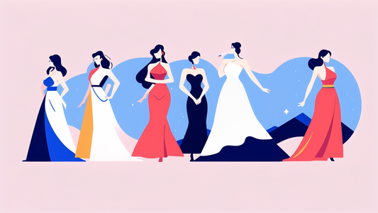 aesthetic evening gown
