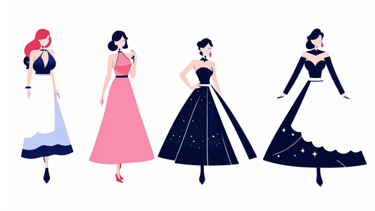 aesthetic evening gown