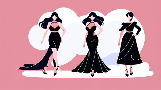 aesthetic evening gown