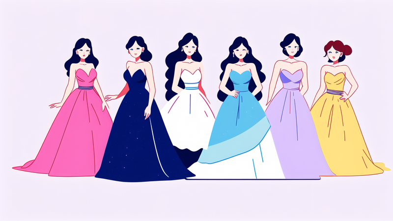 ball gown bridesmaid dresses