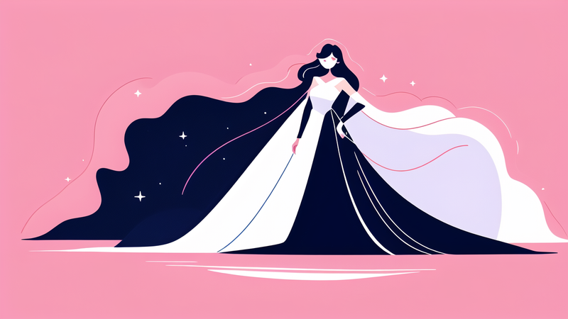 cape prom dress