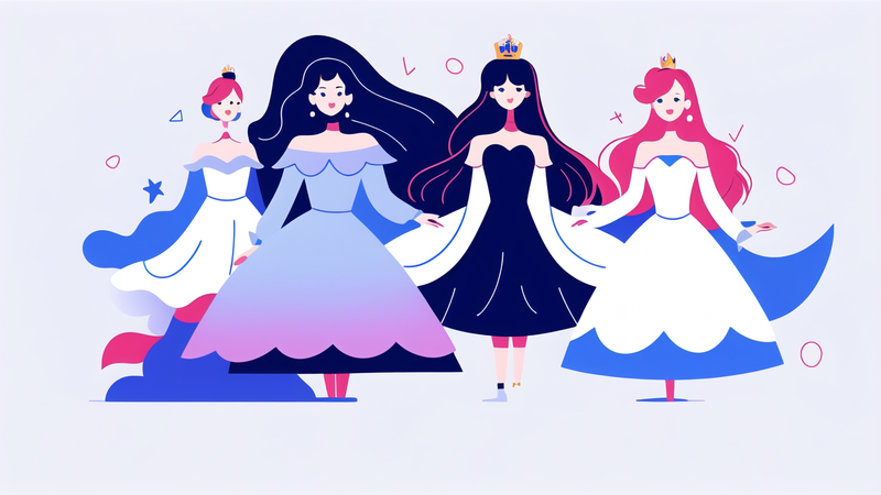 princess party dress