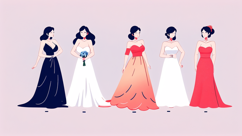 ball gown bridesmaid dresses