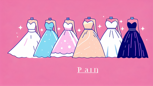 colorful prom dress