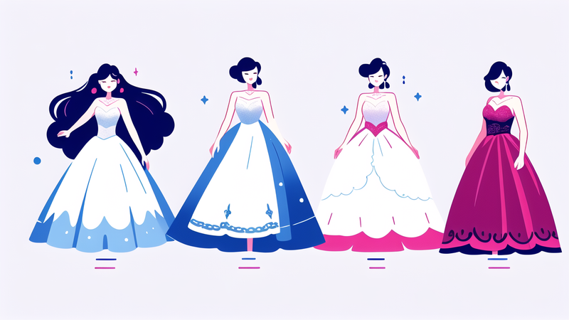 girls' ball gown dresses