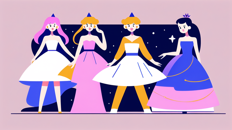 princess party dress