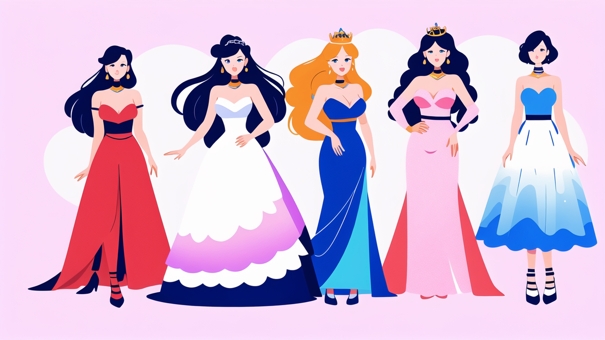 girls' ball gown dresses