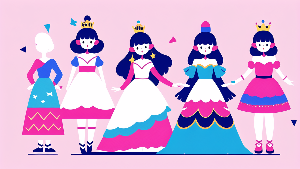 princess party dress