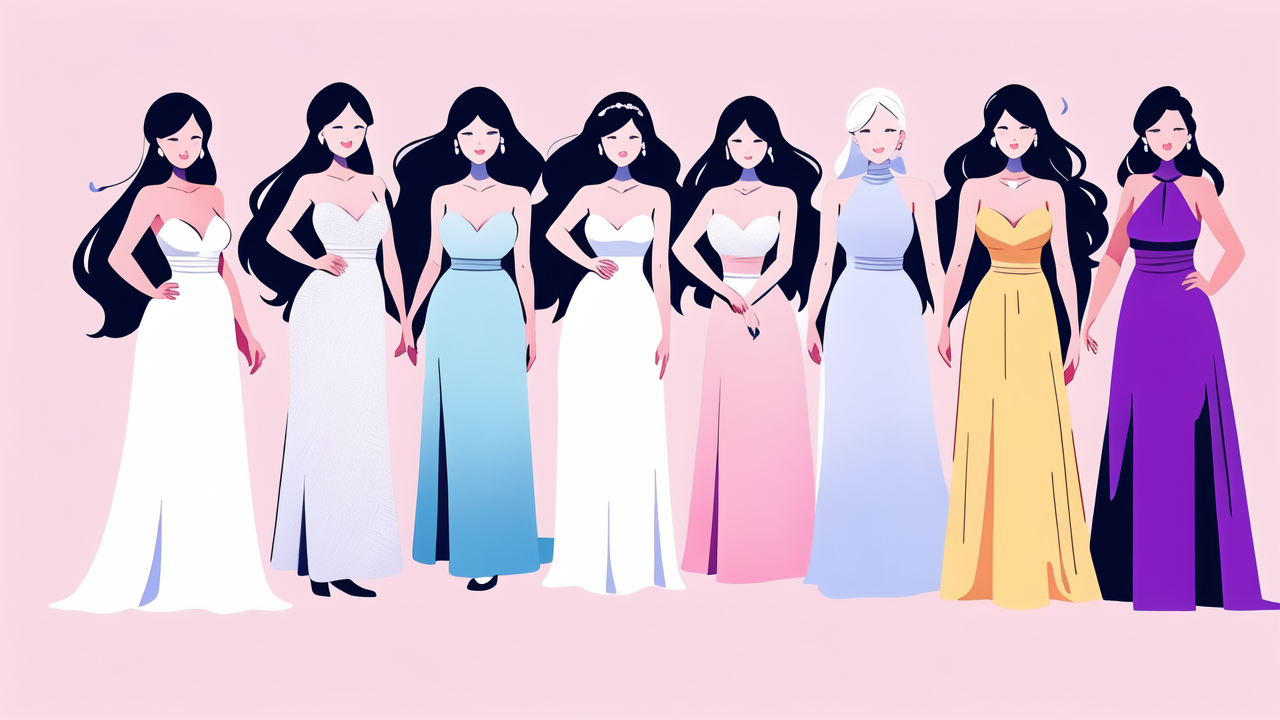 Stunning Elegance: A Sneak Peek into the Latest Ball Gown Bridesmaid Dresses Trending in the US